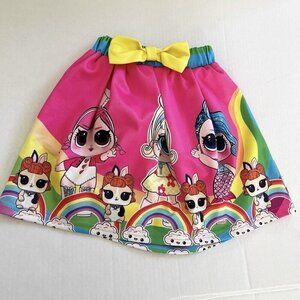 Girls LOL Dolls skirt Sz 5-6 Y